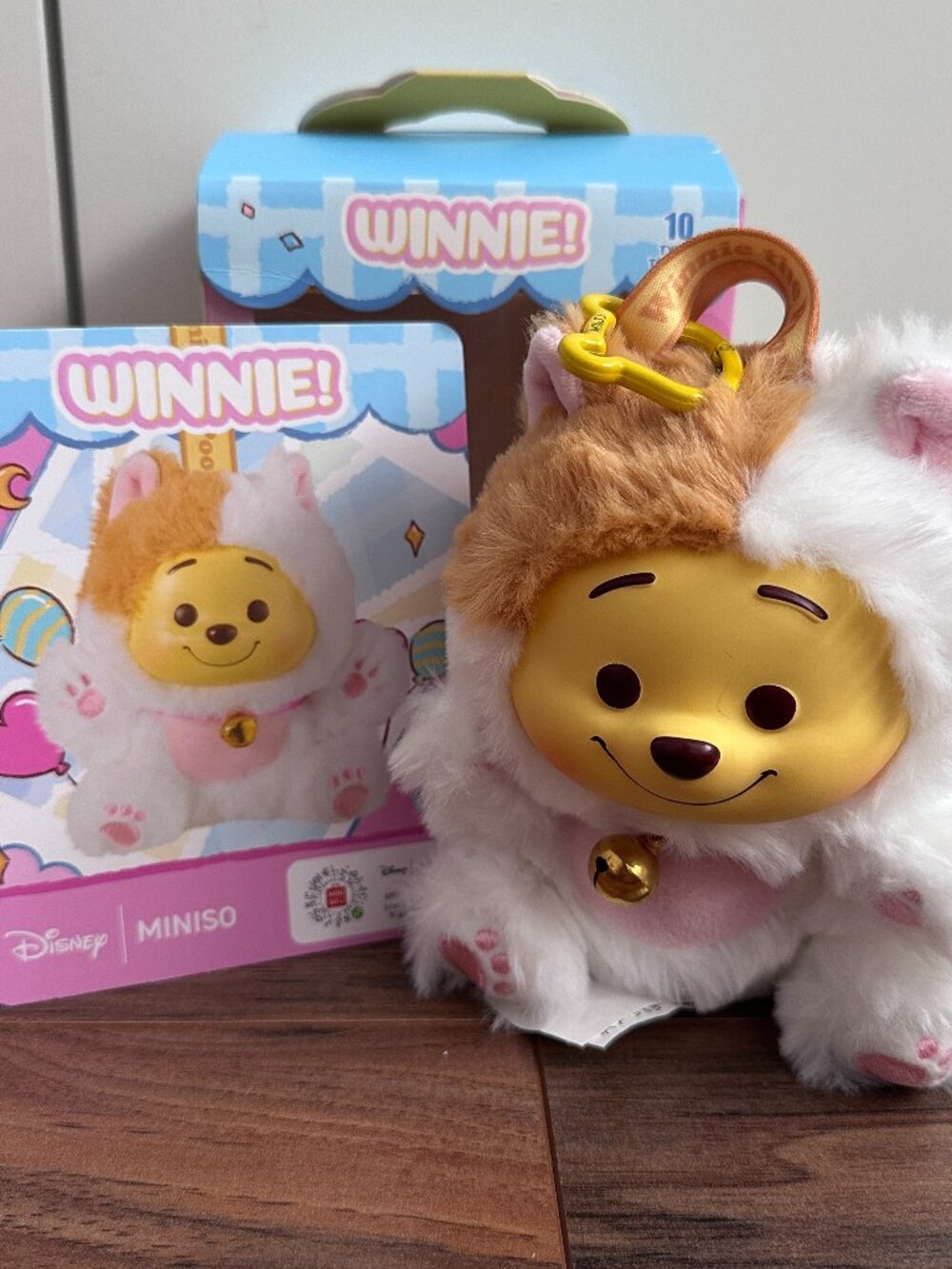 AUTHENTIC Disney MINISO Winnie the Pooh Plush Blind Box CONFIRMED CAT